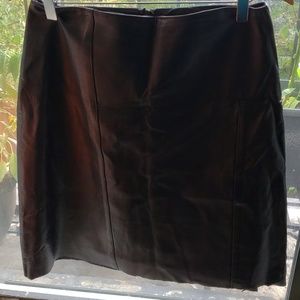 GENUINE LEATHER SKIRT